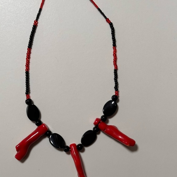 Vintage Italian coral necklace - Picture 1 of 5